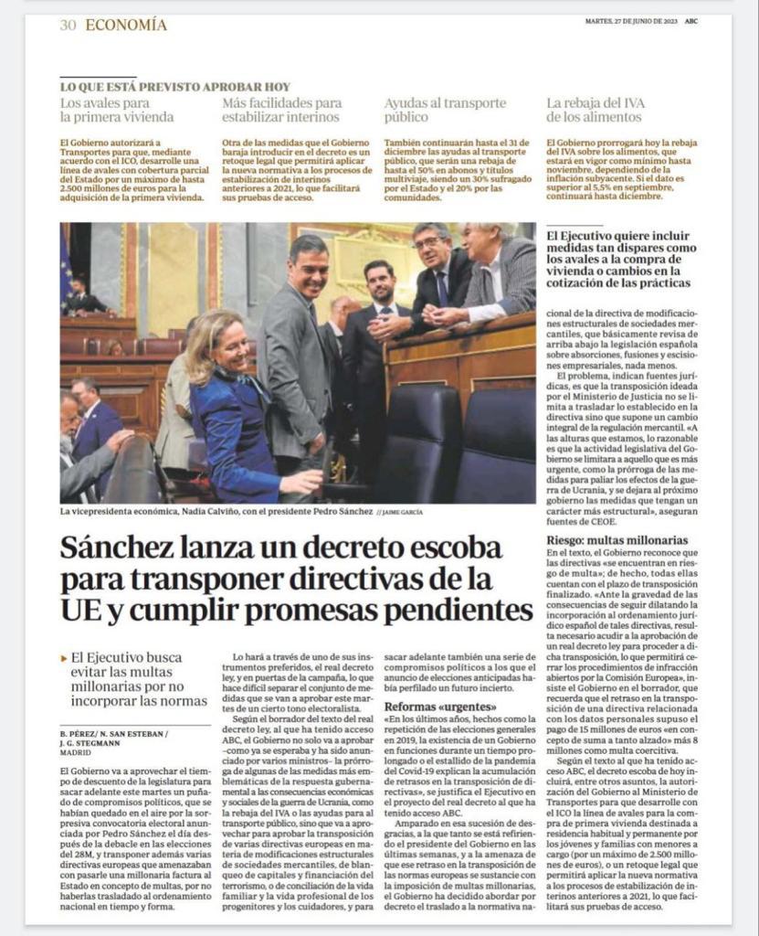 @temporalesCYL (@temporalescyl) on Twitter photo Se modificará la Ley 20/2021 para cumplir la Directiva 99/70 y jurisprudencia TJUE? Se resarcirá a los empleados públicos abusados de Temporalidad? Estabilizarán todos los abusados y también los cesados por procesos selectivos anteriores a la Ley? <a href="/sanchezcastejon/">Pedro Sánchez</a> <a href="/Yolanda_Diaz_/">Yolanda Díaz</a> Se modificará la Ley 20/2021 para cumplir la Directiva 99/70 y jurisprudencia TJUE? Se resarcirá a los empleados públicos abusados de Temporalidad? Estabilizarán todos los abusados y también los cesados por procesos selectivos anteriores a la Ley? <a href="/sanchezcastejon/">Pedro Sánchez</a> <a href="/Yolanda_Diaz_/">Yolanda Díaz</a>
