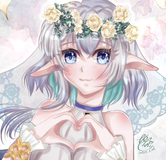 #ほっぺの斜線は可愛い私の描くほっぺの斜線は控えめだけど可愛いよ! 