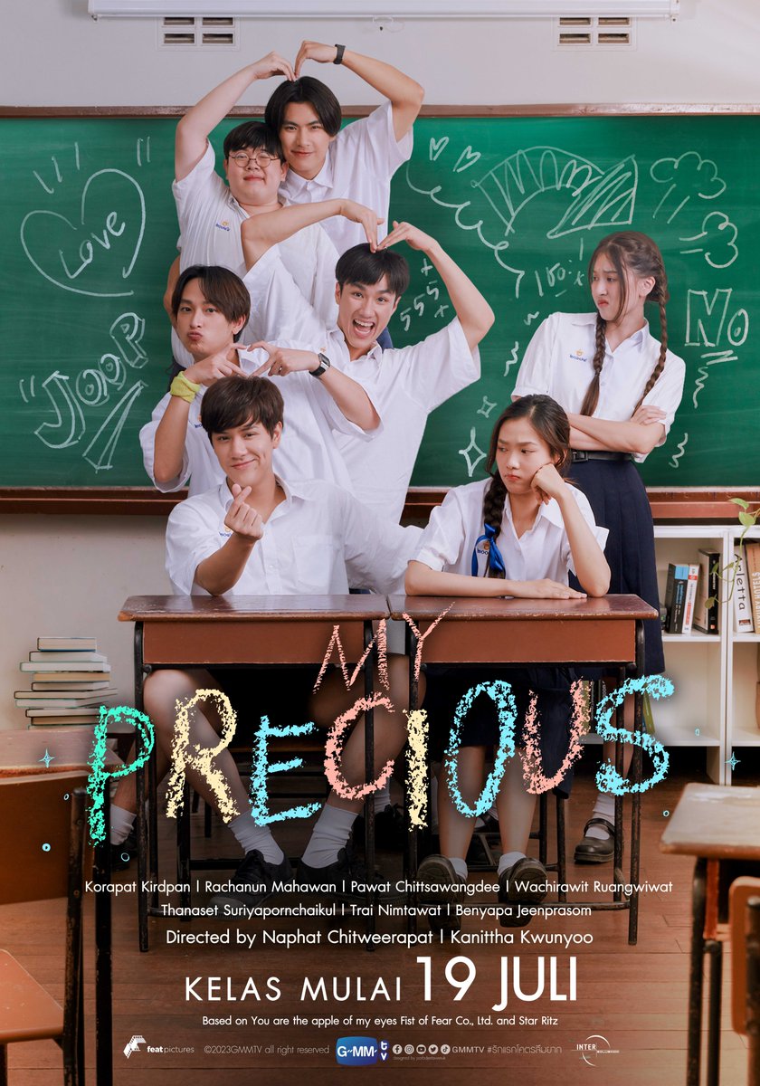 Asian heartthrob NANON KORAPAT as the leading cast stars in MY PRECIOUS will take all the Indonesian fans  on a roller coaster filled with laughter and emotions. Feel his first love and last Impression with #MyPrecious #รักแรกโคตรลืมยาก in July, 19th 2023 only in cinemas.

#GMMTV