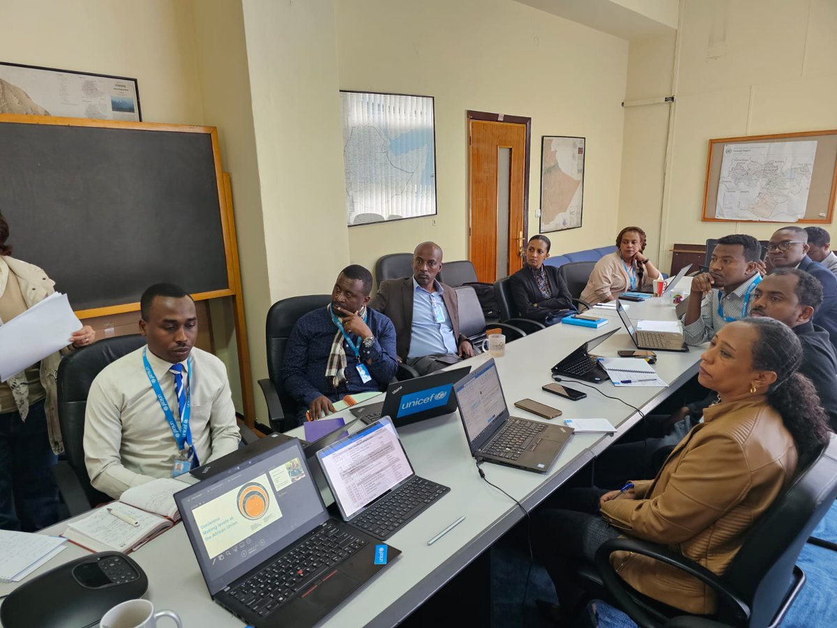 It is now time for REFLECTION‼️

<a href="/UNICEF_AUOffice/">UNICEF Office to the African Union & ECA</a> is holding its Mid-Year Review Meeting to review the progress achieved since January &amp; provide recommendations on key priorities for <a href="/UNICEF/">UNICEF</a> Programme Work for the period 2023-2024.

#ForEveryChild #AnAfricaFitForChildren