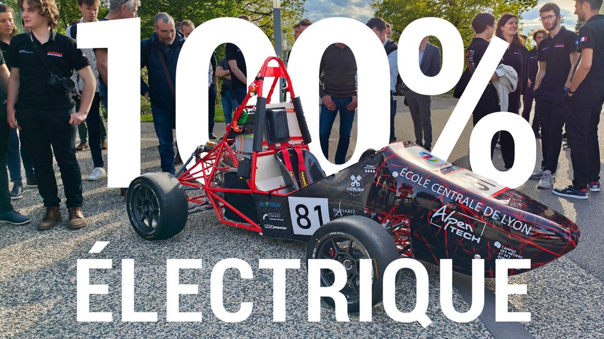 L'EPSA réalise son 1er prototype 100% électrique !
L'Écurie Piston Sport Auto se lance dans l'électrique avec pour objectif de concourir au Formula Student. 🏎️

🎥Dans cette vidéo, plongez dans l'univers de l'EPSA ⬇️ youtu.be/wgmjs0kKPwc

#SportAutomobile #FormulaStudent