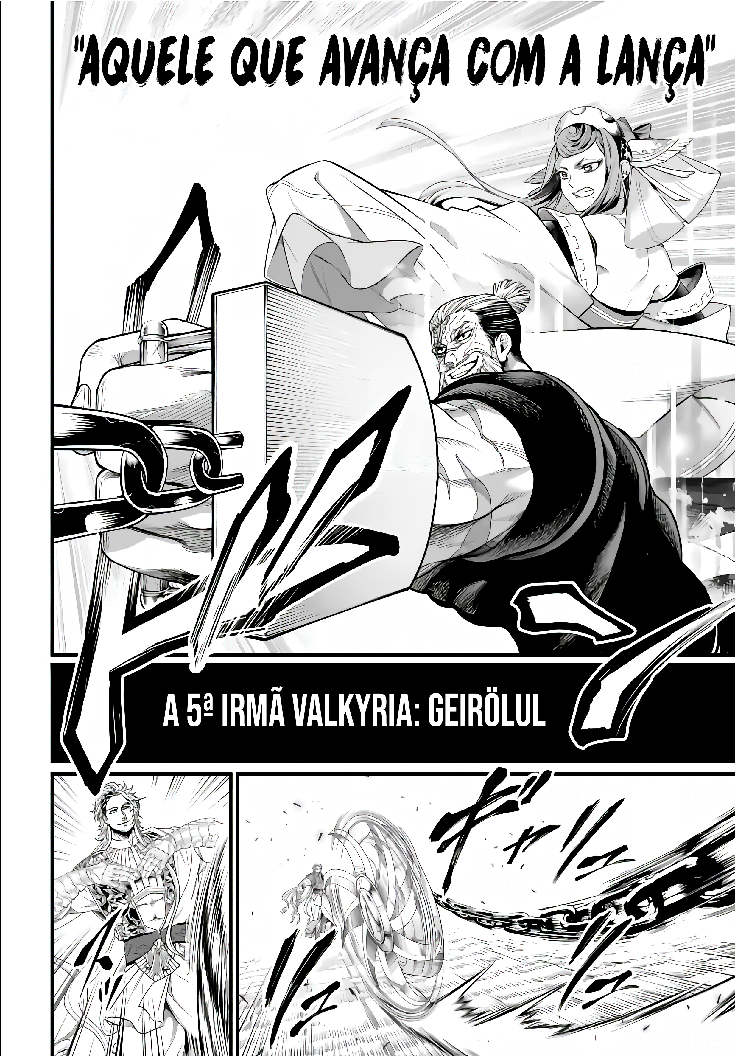 Spoilers for chapter 81 of Record of Ragnarok Geirölul and King