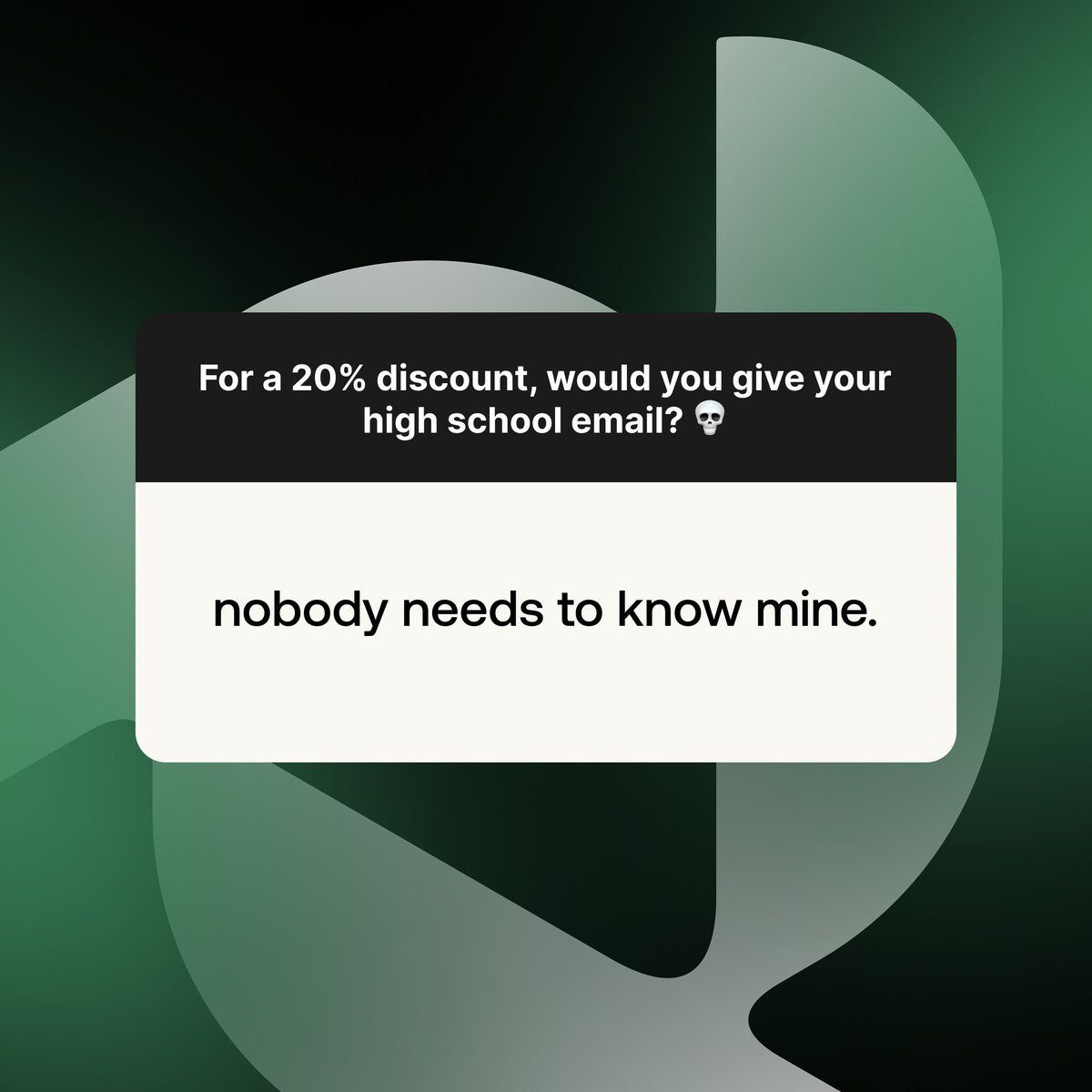klikit_io's tweet photo. Gotta kiss that discount goodbye 😢 - ladiezman420@yahoo.com probably

klikit’s got better ways to go about your loyalty and rewards gimmicks. 

Learn more at https://t.co/3dwH4WtgQv

#webshop #restaurantrewards #customerloyalty #customersatisfaction #embarrassingemails https://t.co/HQlsRr4afV