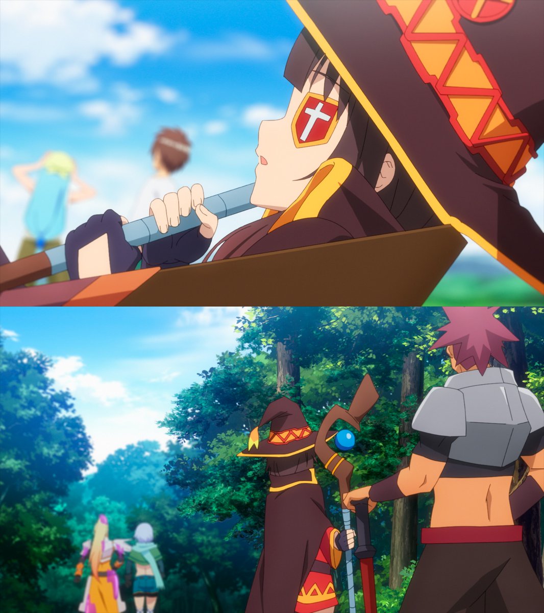 Did you spot all the cameos? 💖 (via <a href="/Konosuba_Anime/">Konosuba</a>)