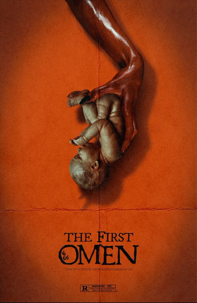 Moviesontheway's tweet photo. The First Omen is a prequel to the 1976 film and stars Ralph Ineson, Bill Nighy, and Sonia Braga.
Post- Production
Expected Oct 31st, 2023
Concept poster by #creepyduckdesign https://t.co/FwBNonag6j