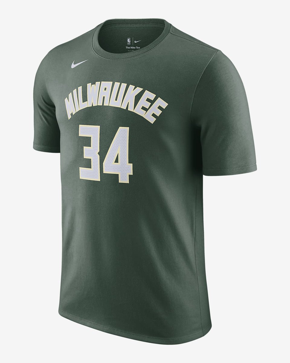 Milwaukee Bucks
- Rep your favourite player in the Milwaukee Bucks T-Shirt. Inspired by the jersey, it displays bold name and number graphics on a casual favourite.
Click the link:
inr.deals/zG64MZ

#nike #nikejersey #milwakeebucks #milwaukeebucks #nba #nbajersey #nbashirt
