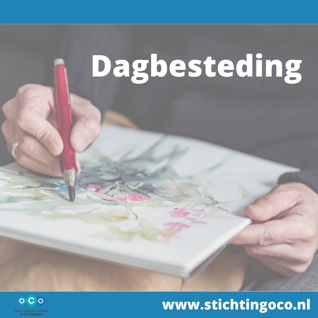 Dagbesteding kan een uitkomst zijn voor jou of je naaste. 
Ben je op zoek naar een goede dagbestedingsplek? Vind je het prettig dat een cliëntondersteuner met je meegaat tijdens het intakegesprek? Of heb je vragen? stichtingoco.nl
#dagbesteding #stichtingoco