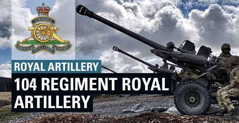 Join our Army Reserve unit in South Wales, SW England, and West Midlands! With the 105mm 'Light Gun', we respond to emergencies, fire Royal Gun Salutes, and deploy overseas. Apply now at army.mod.uk/who-we-are/cor… #JoinTheReserves #104RegimentRoyalArtillery #Army #FINDandSTRIKE