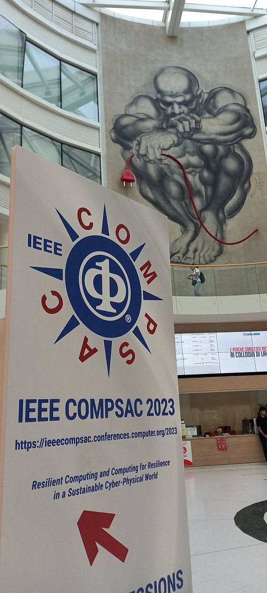 Stand_ICT's tweet photo. 🤩#IEEE #COMPSAC2023 is about to start!
🔵https://t.co/Thv6xgDNgE is so thrilled to participate and show the new opportunities for #Standardisation experts.
🤝Meet us in the lobby and discover how we can boost #ICT #Standards together!
@ComputerSociety #computing #resilience https://t.co/xNfvbQ2AWJ