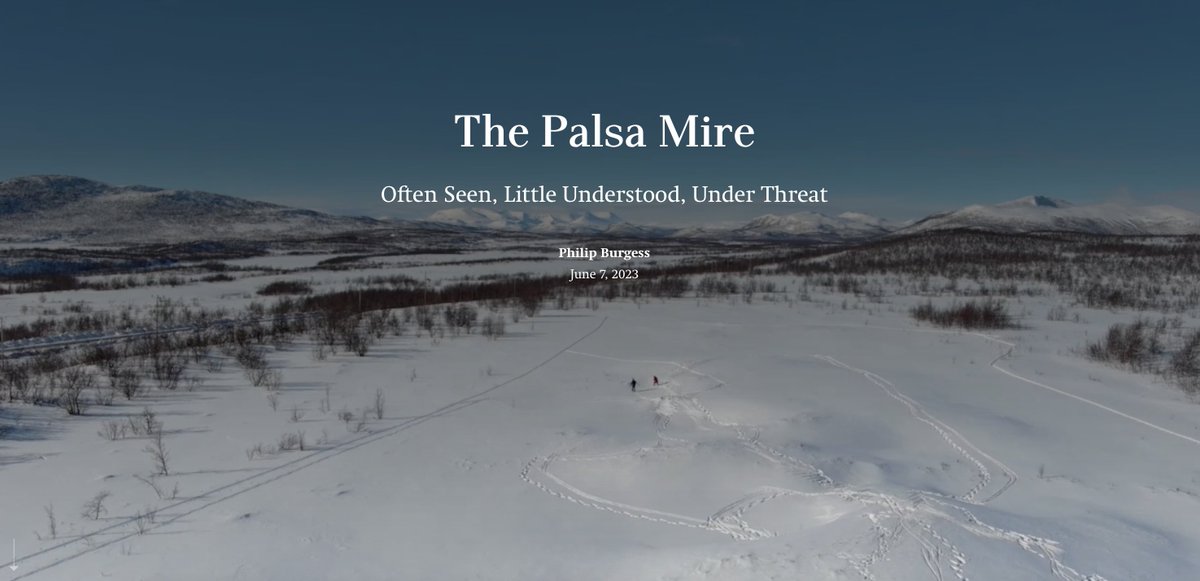 CHARTER Project (@charterarctic) on Twitter photo As the #Arctic warms, #palsa mires are disappearing from #Fennoscandia. A long term study has been investigating these discontinuous #permafrost landforms in northwest #Finland. Read the findings here in this #Storymap <a href="/ArcGISStoryMaps/">ArcGIS StoryMaps</a>
#LANDMOD #CHARTERArctic As the #Arctic warms, #palsa mires are disappearing from #Fennoscandia. A long term study has been investigating these discontinuous #permafrost landforms in northwest #Finland. Read the findings here in this #Storymap <a href="/ArcGISStoryMaps/">ArcGIS StoryMaps</a>
#LANDMOD #CHARTERArctic