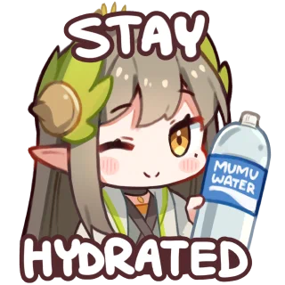 Rhine Rodeo - 01  Ptilopsis, Magallan, Silence, and Mumu stickers !  Only for personal use  #Arknights #明日方舟 #アークナイツ