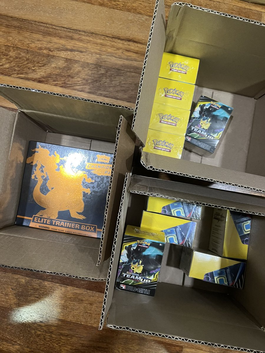 Thanks <a href="/PokemonTCGDrops/">Pokemon Drops</a> &amp; <a href="/PokemonDealsTCG/">Pokemon Deals, Alerts & News!</a> for the notification! Theres still some charizard celebration box that haven't arrive too!