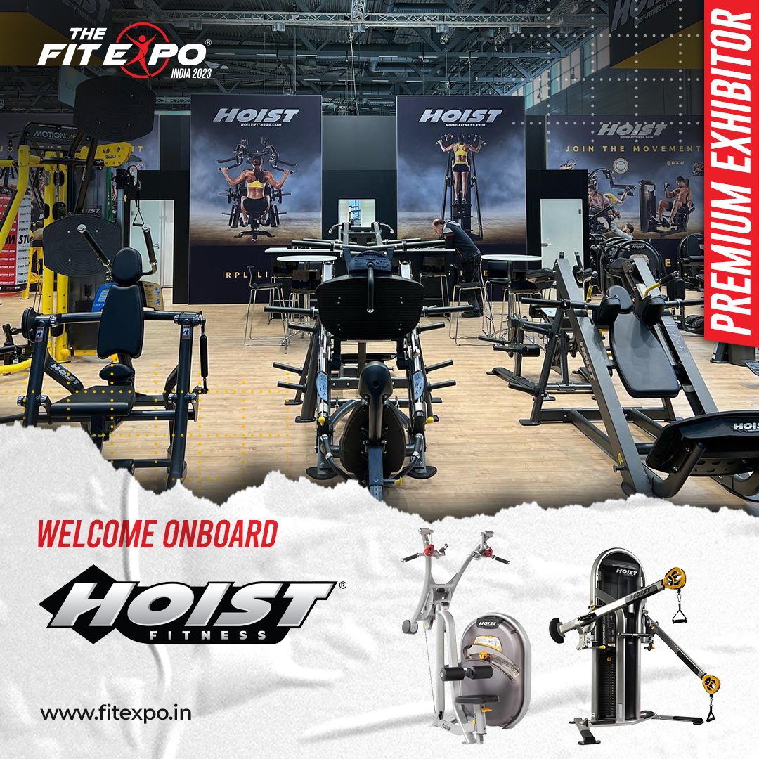 thefitexpoindia's tweet photo. Welcome, Hoist Fitness, to the FitExpo family! Revolutionize your strength training with their unparalleled excellence. Join us and discover why HOIST Fitness is the epitome of fitness excellence. 💪
#FitExpo #HOISTFitness #StrengthTraining #FitnessRevolution https://t.co/4P3A6q37kW
