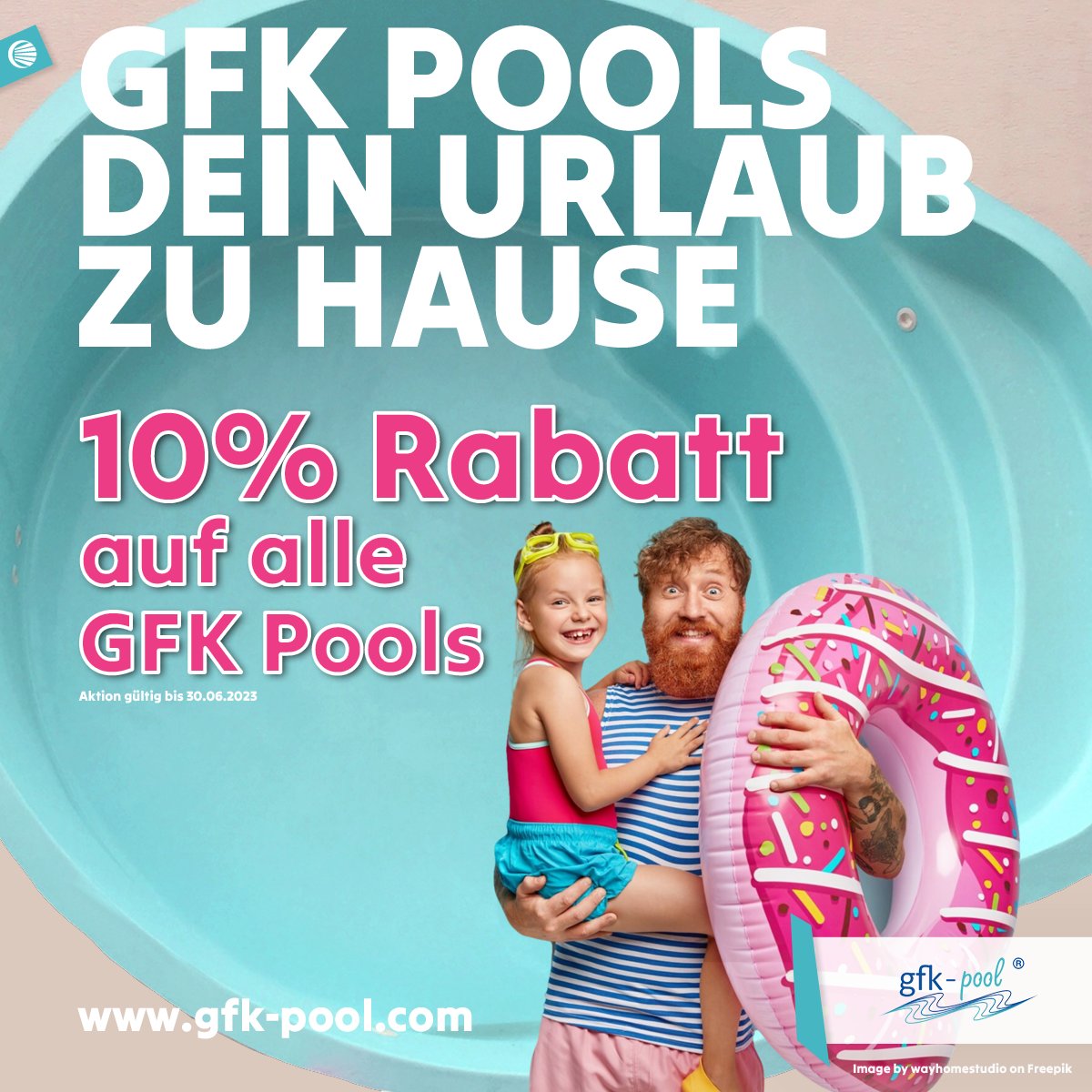 Schwimmbecken für den eigenen Garten? 💪 Deinen Sommer im eigenen Pool genießen? 🌊 Das geht mit einem GFK Pool! 🤽🏼‍♀️ 10% Rabatt auf alle GFK Becken; nur noch bis 30.06.2023!
#gfk #pool #schwimmbecken #sommer #sommer #entspannung #becken #freibad #hitze #wasser #abkühlung