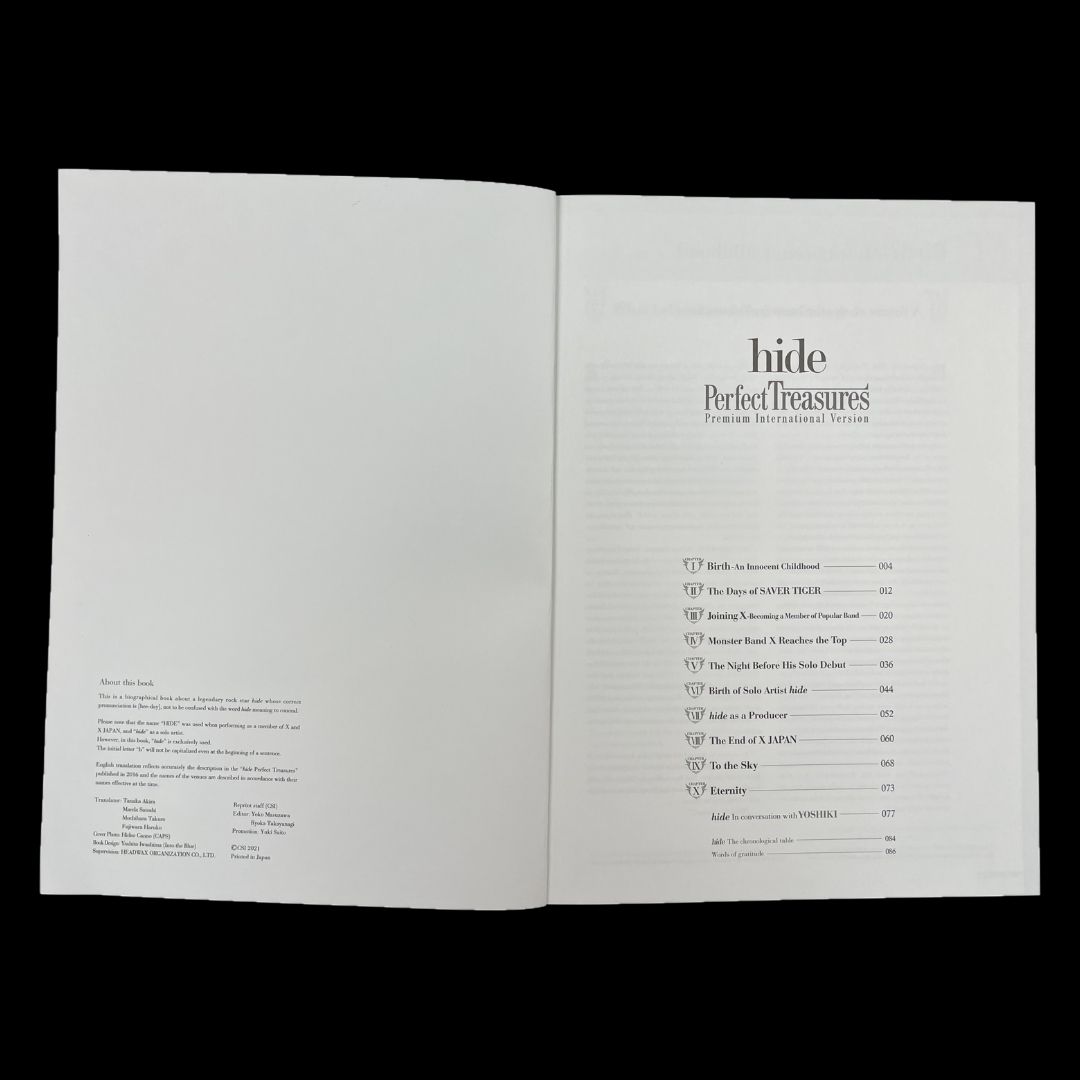 CSi_2021's tweet photo. #hide Perfect Treasures-Premium International Version

大好評発売中！！

100点以上の貴重な写真から浮かび上がるhideの圧倒的な存在感。
あなたも感じてみませんか？

購入はこちらから!!
https://t.co/dU89kvgJPX
Instagram
https://t.co/hsyKXVmHx3
＃HIDE #XJAPAN https://t.co/bEJsLDip3D