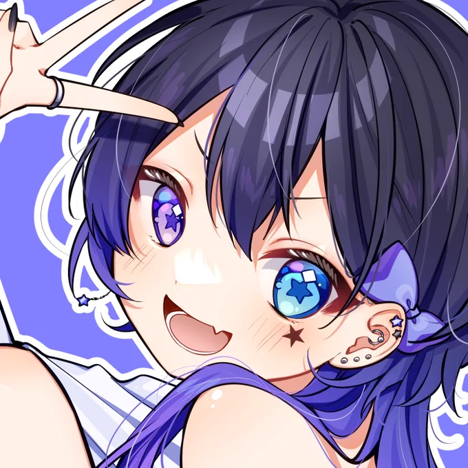 #ほっぺの斜線は可愛い  かわいい!!