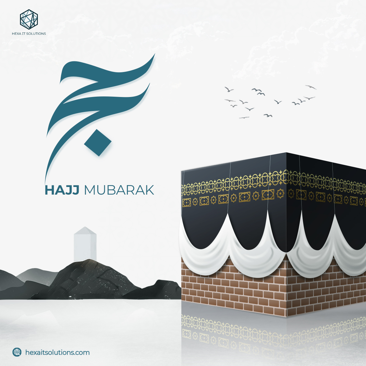 Hajj Mubarak! On this blessed occasion, Hexa IT Solutions wishes you a journey of spiritual fulfillment and divine blessings during the sacred pilgrimage.
Visit Now: hexaitsolutions.com

#Hajj #HajjMubarak #Pilgrimage #SpiritualJourney #DivineBlessings #SacredPilgrimage