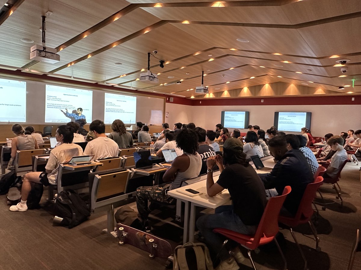 We are super excited to host the first USC Deep Learning Summer School. Thanks to Vatsal Sharan for a wonderful lecture on day 1. Look forward to the lectures by <a href="/adityagrover_/">Aditya Grover</a> , <a href="/huang_biwei/">Biwei Huang</a> , Haipeng Luo, <a href="/robinomial/">Robin Jia</a> in the next few days!