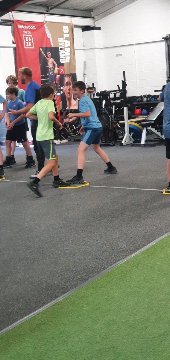 Our under 14's training hard during a fitness session at <a href="/salisburyabc/">Salisbury ABC</a>