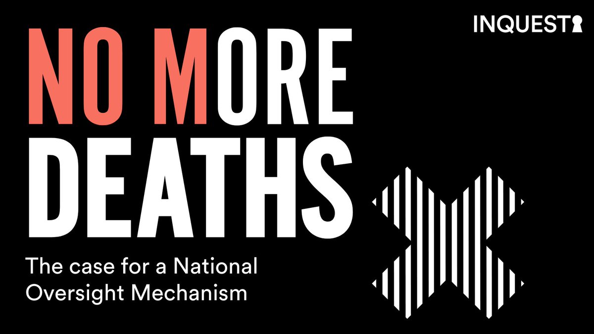 🚀LAUNCHING TODAY🚀

NO MORE DEATHS: a campaign to ensure transparency and fix the accountability gap following preventable deaths in state custody or care.

#NoMoreDeaths