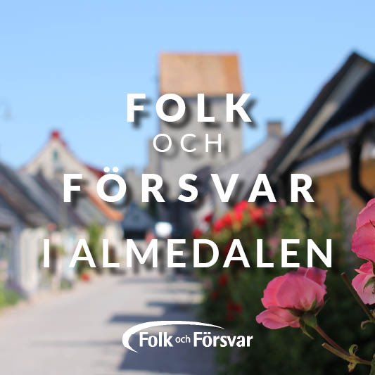FolkochForsvar's tweet photo. Nu är vi snart på väg till #Almedalen! 

Läs mer om våra aktiviteter här: https://t.co/TrTgd00hsx

Vi ses! https://t.co/6grrUq9xiZ