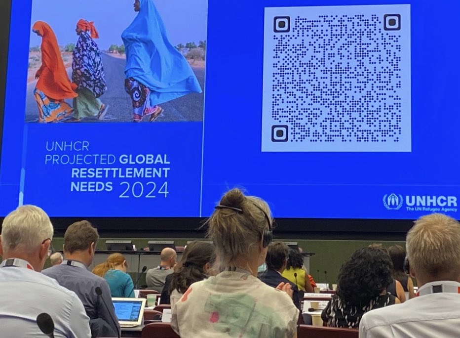FilippoGrandi's tweet photo. Refugees resettled to third countries continue to be far less than 1% of all refugees. We must strive to obtain more places, as resettlement remains an important, safe pathway to a better life for many, and a concrete way to share responsibility with refugee hosting countries. https://t.co/PuIrLiRqAg