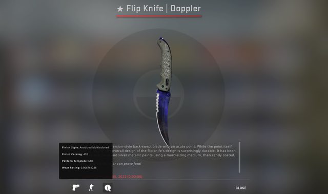 CS2Game's tweet photo. 🎁 FLIP KNIFE DOPPLER 🎁

To win:
✅ Follow @CS2_Giveaways 
✅ Like + RT

Rolling a winner in 6 days. GL 🍀 https://t.co/zwZpBsvVma