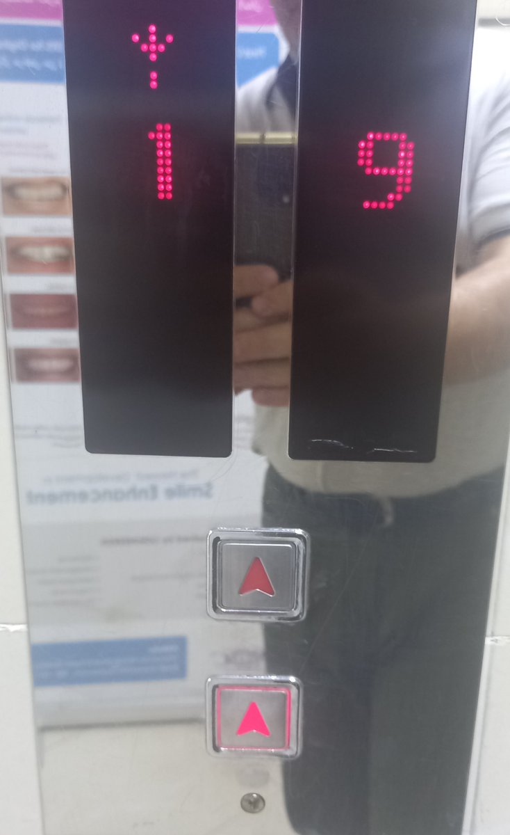 ProcurementB's tweet photo. As a #facilitiesmanagement professional, I am shocked by the carelessness of the maintenance team, putting the button wrongly.
As a human, I am like: "Maybe God is telling me that the only way is up?"
Every message can be seen in two ways, depending on what you focus on https://t.co/xkOu0dTkT7