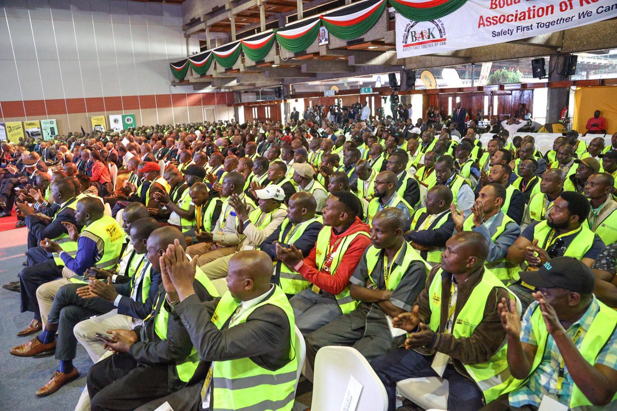 1. President William Ruto launched #BodaBodaCare, a capacity building and empowerment programme for the sector's riders.