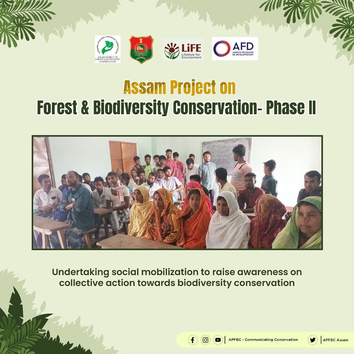 Focus group discussions are held with the forest fringe communities for raising awareness on #genderequality and #social #inclusion to encourage collective participation towards conservation and sustainable development.
#conservation #community #Assam 

@cmpatowary 
@mkyadava