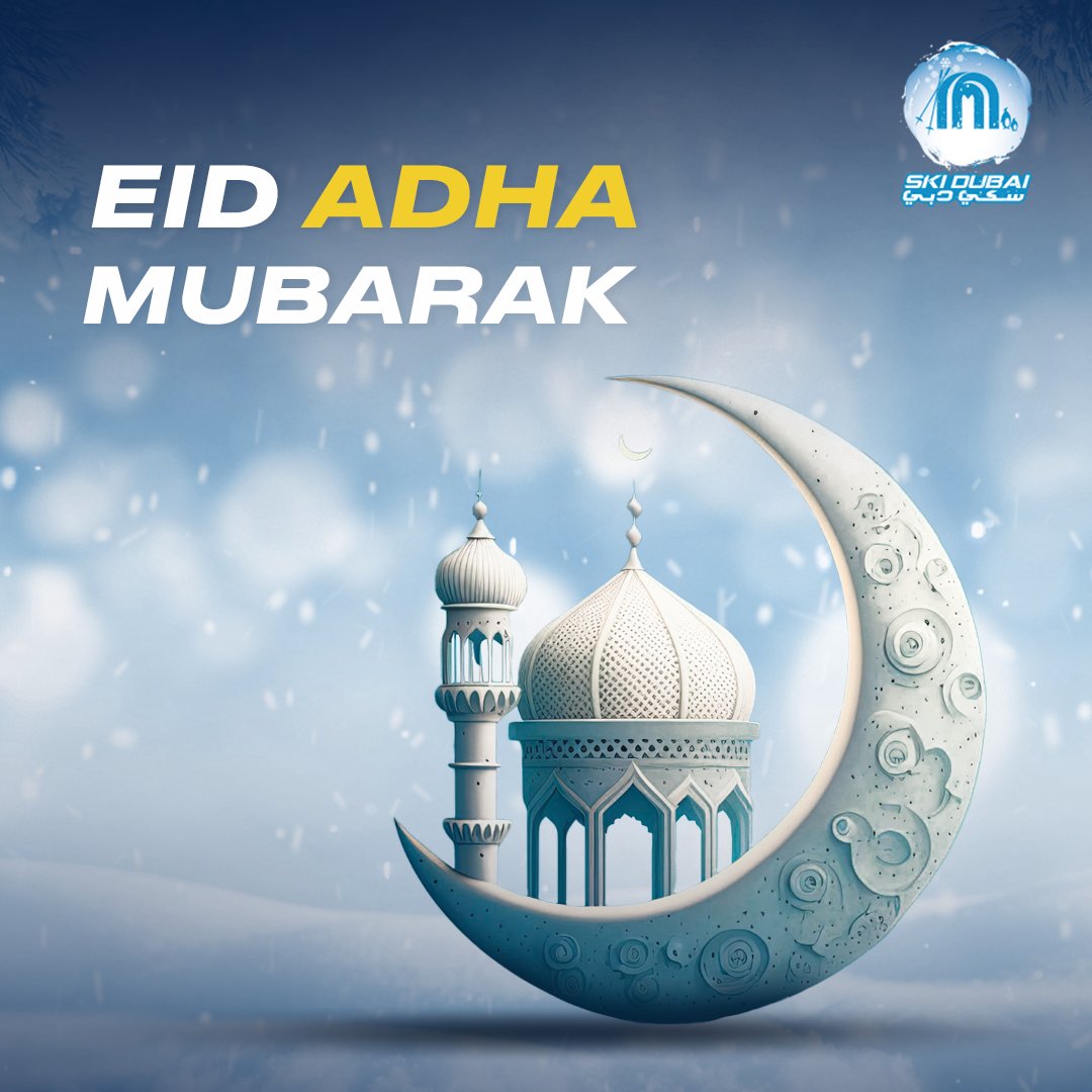 Ski Dubai (@skidxb) on Twitter photo Eid Mubarak from the Ski Dubai family to yours! 🌙
#EidAlAdha #SkiDubai #GreatMoments <a href="/MajidAlFuttaim/">Majid Al Futtaim</a> Eid Mubarak from the Ski Dubai family to yours! 🌙
#EidAlAdha #SkiDubai #GreatMoments <a href="/MajidAlFuttaim/">Majid Al Futtaim</a>