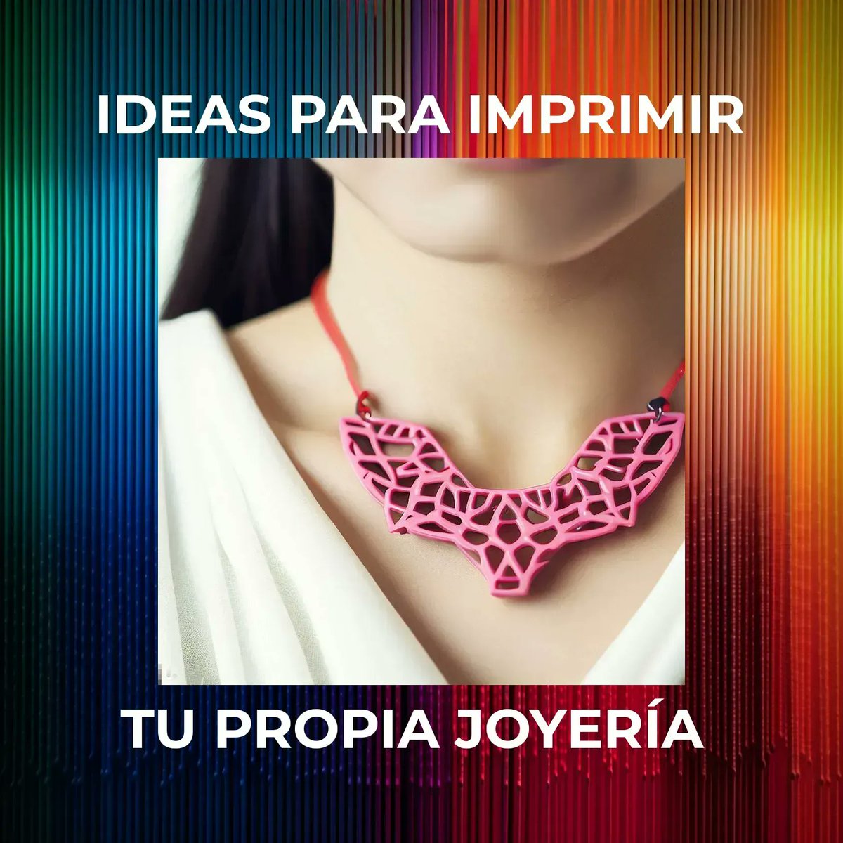 Adimaker_fil's tweet image. ¡Descubre la última tendencia en moda! 💫 Los collares impresos en 3D son el accesorio perfecto para lucir estilo y originalidad. 🌟 Con diseños personalizados y materiales innovadores, estos collares son el complemento ideal para destacar tu estilo único. 🔥 #Moda3D #Adimaker