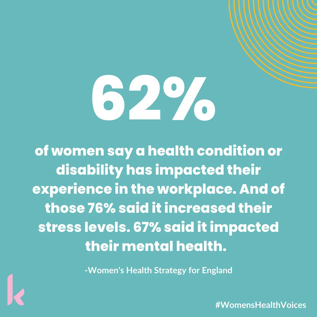 Workplaces need to look at women's health beyond just pregnancy and menopause. Policies should also consider menstrual health, fertility, and loss. When we have honest and open conversations, everyone can thrive.  

#womenshealthmatters #womenshealthvoices #womenshealthatwork