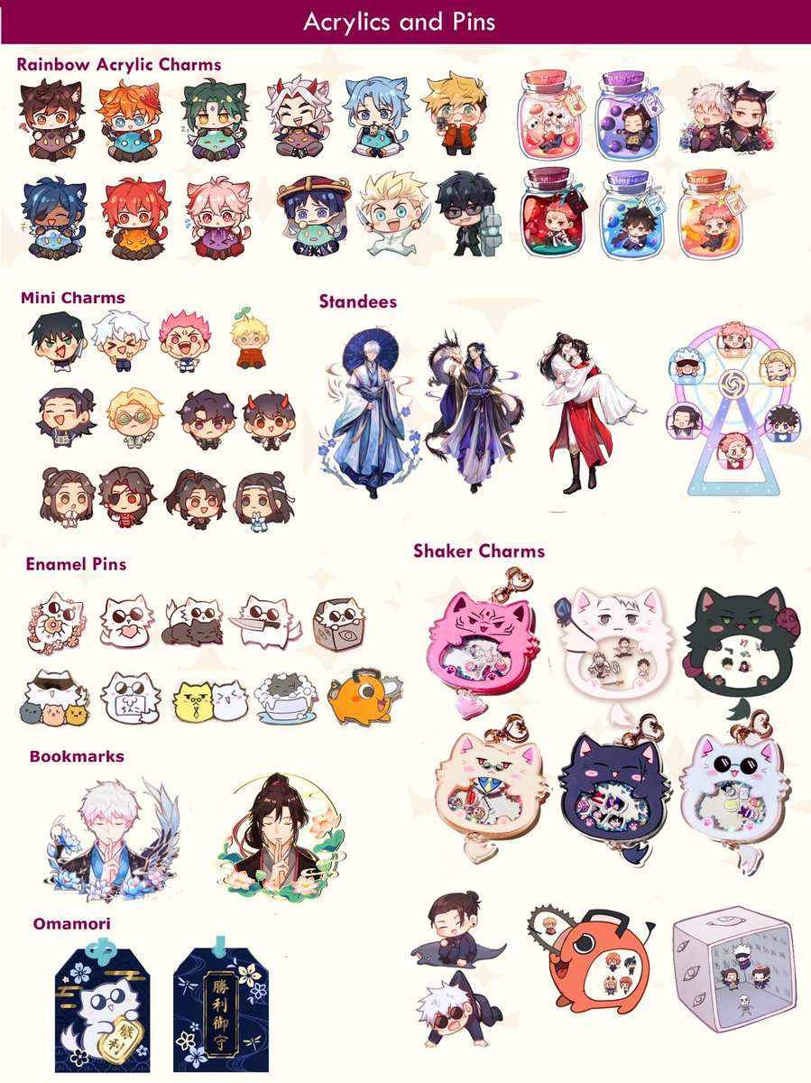 Here's my AX catalog! I'm bringing a small batch of itabags this time around 🙌 Come say hi at Table G20 we can all cry over Gojo together  #AX2023 #AX2023ArtistAlley #AXArtistAlley2023