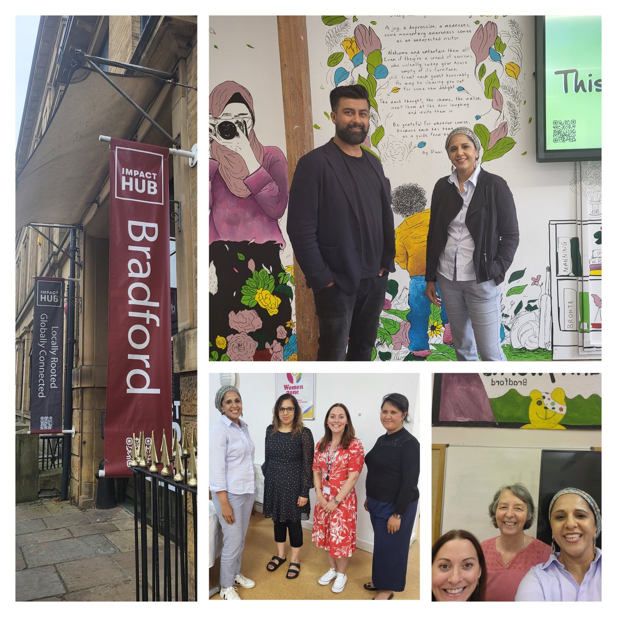 Finally visited one of my favourite cities, Bradford! Managed to sneak a visit to the Impact Hub and Kamran Rashid as well as two brilliant @BBCCin funded projects. Can't wait to go back!