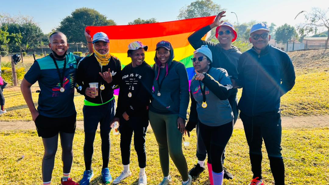 Rre_Mosweu's tweet photo. #FriendsofPride #BWPrideMove #HappyPeople. https://t.co/NOKnc8ghGc