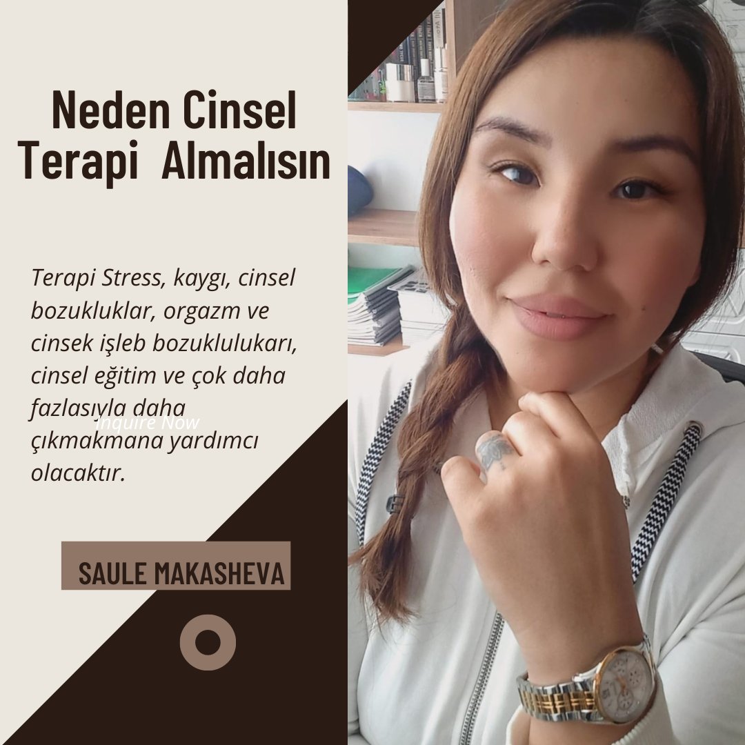saulemakashevas's tweet image. 🎈Değerli Danışanlarım,

Cinsel terapi köşe bucak kaçılan bir konu ve aslında cinsellik derin bir tabu. 
#saulemakasheva #saulemakashevas #cinselterapi #cinselperformans #cinseleğitim #cinselterapist #izmir #sağlıklıyaşam #kesfetteyiz
