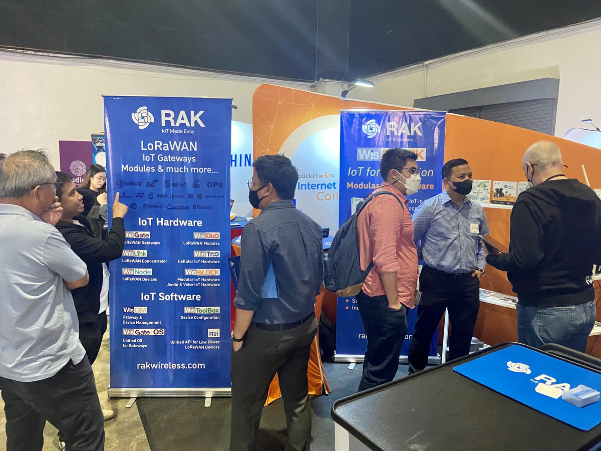 RAKwireless on Twitter "Day 2 of the of Things Conference