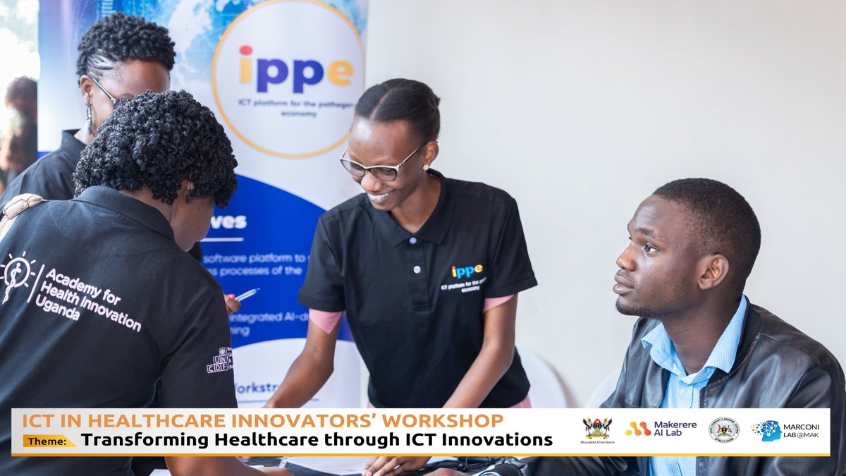 LaneUganda's tweet photo. ICT IN HEALTHCARE INNOVATORS WORKSHOP.
Technology has the potential to fundamentally transform and strengthen delivery in healthcare service.
#makerereuniversity, #makerereAILab, #marconilab@mak,#sciencetechnologyandinnovationsecretariat
covered by #laneproductionug https://t.co/kvKIYMRc1r