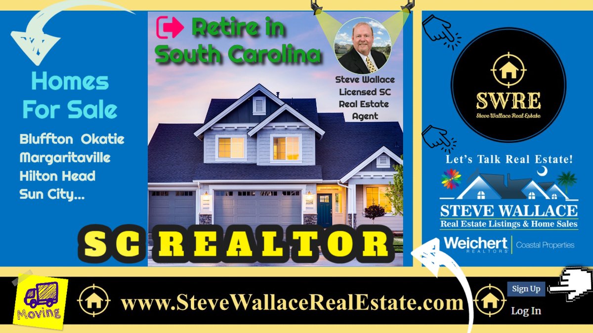 SteveWallaceRE's tweet image. #RetireInScHomesForSale #ScRealtor #SouthCarolinaRealtor #Licensed #SouthCarolina #RealEstateAgent #SteveWallace #BlufftonScRealtor #BlufftonSouthCarolinaRealtor
#RealtorSteveWallace #SteveWallaceRealtor #BlufftonScRealEstateAgent #RealEstateBuyersAgent #RealEstateSellersAgent
