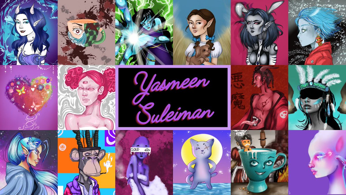 ELVEN_NFT's tweet photo. Fun facts about our wonderful artist @TheArtofYasmeen -
๐ She's just 14 yrs old
๐ She's originally from Kyrgyzstan
๐ Her 1/1 collection #NFTeacups launched in May 2021 and sold out
๐ ELVEN launched on her 13th birthday in Sep 2021
๐ She's created VR art live on stage at Dubai World Trade Centre
๐ She won an art scholarship at her school for her work with VR and NFTs!
211 Lost Tribe left to be minted.
0005 ETH // 3x per wallet
See ๐ for link/details ๐