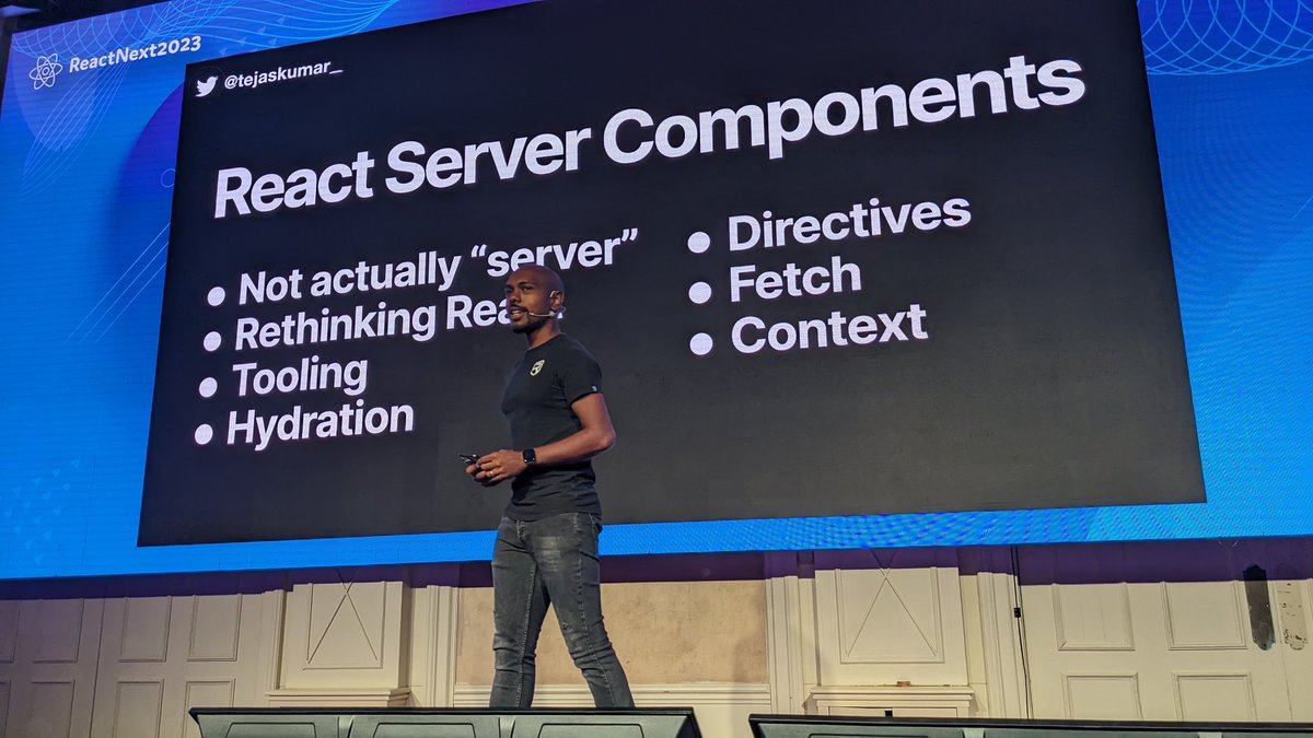 Mr. <a href="/tejask/"></a> just destroyed the keynote by casually live coding a framework. 🤯

Amazing talk, hat tips my friend 🤘🏽