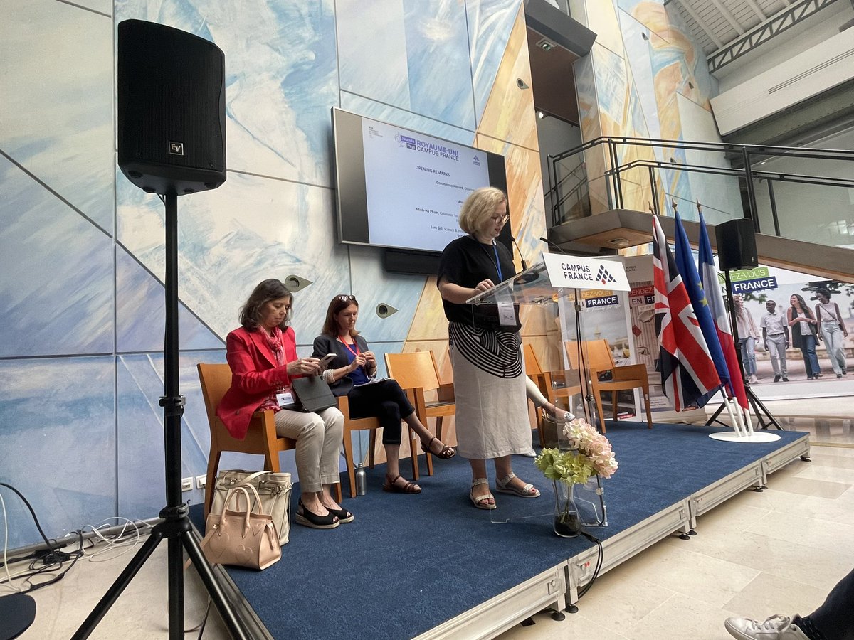 Jamie Arrowsmith (@arrowzmith) on Twitter photo Great to be at the <a href="/CampusFrance/">Campus France</a> UK day in Paris today for <a href="/UUKIntl/">Universities UK International</a> , talking about the future of our bilateral cooperation in education, science & research. Great to be at the <a href="/CampusFrance/">Campus France</a> UK day in Paris today for <a href="/UUKIntl/">Universities UK International</a> , talking about the future of our bilateral cooperation in education, science & research.