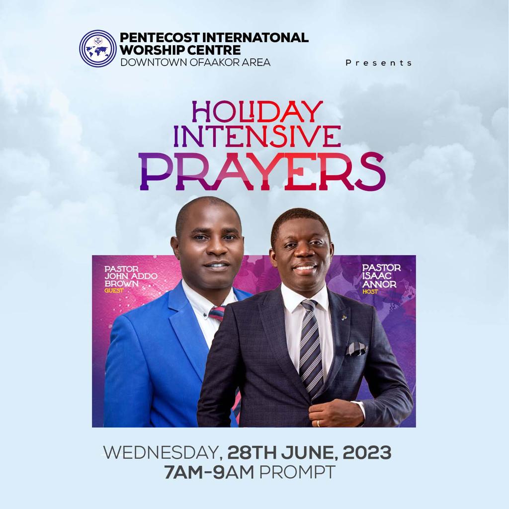 Piwc_Kasoa's tweet photo. Join us for a morning of spiritual growth and renewal at our Holiday Intensive Prayers Program:A Journey of Courageous Faith.
Rise and shine with us from 7am to 9am as we embark on a transformative experience filled with prayer.
Don't be left out.
#PiwcKasoa
#HolidayPrayers https://t.co/4ltimX7S3B