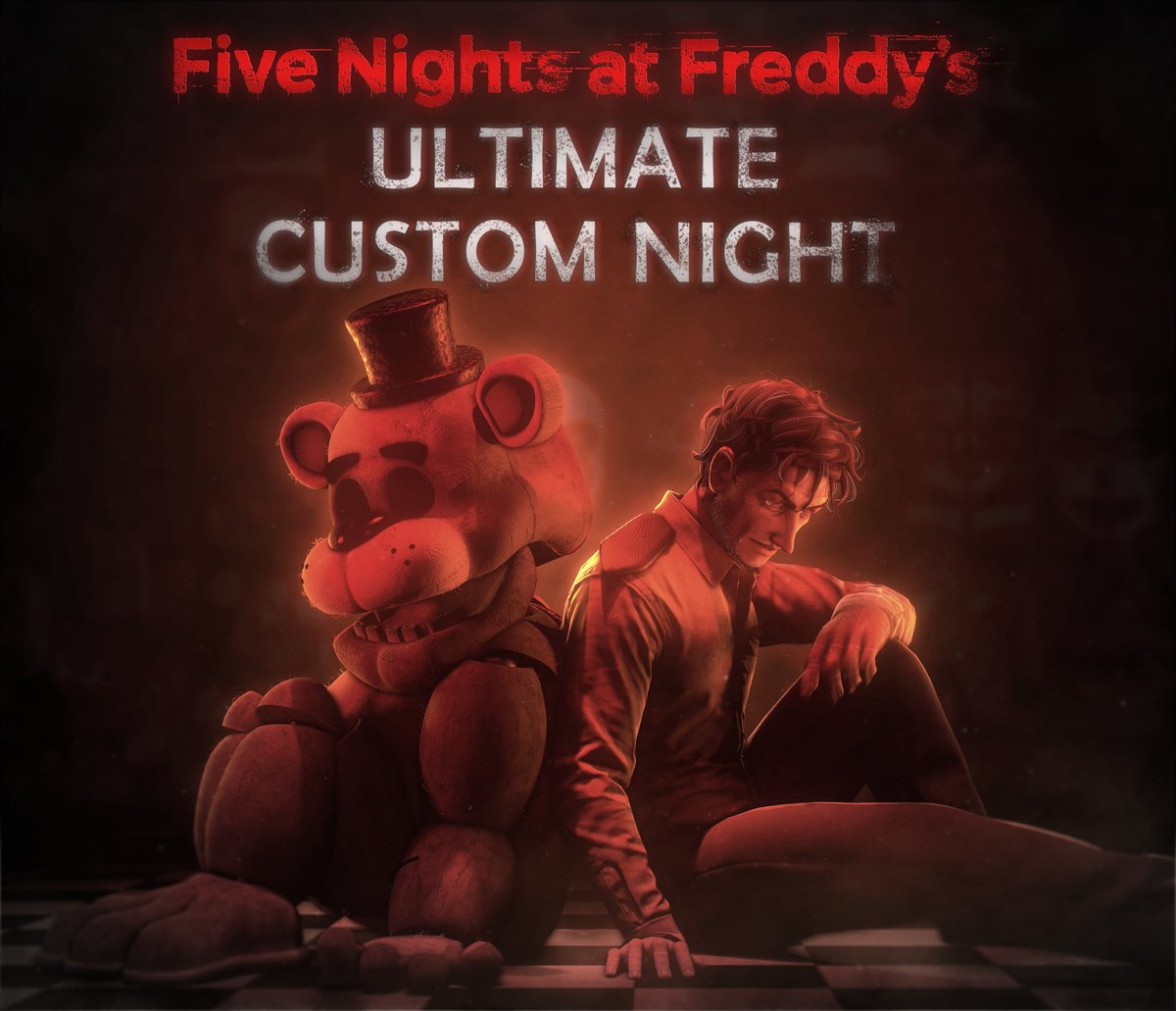 Happy 5th anniversary Ultimate Custom Night
#FNAF #fivenightsatfreddys #UltimateCustomNight #Williamafton #fnaffanart