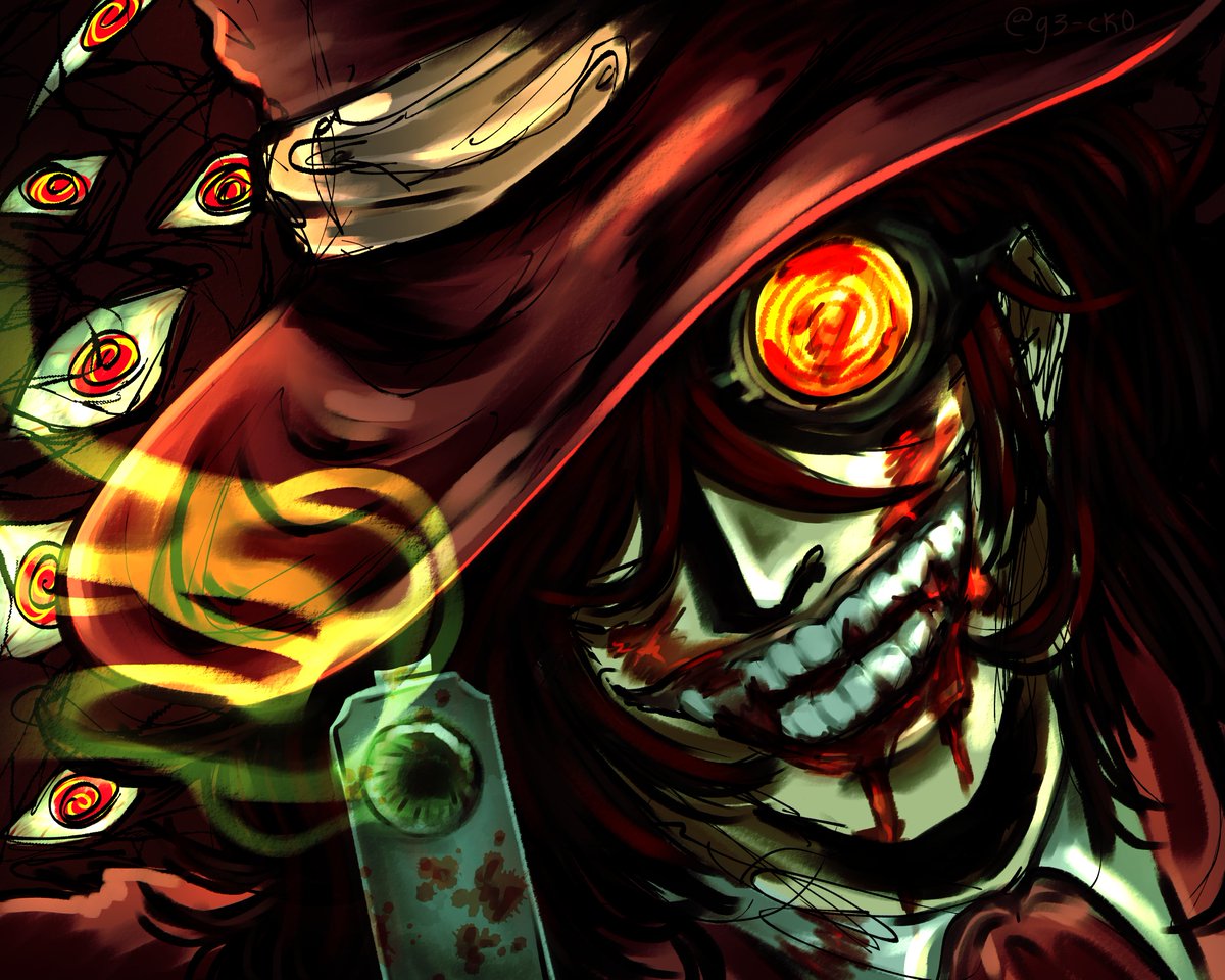 Had to draw Alucard after starting Hellsing
#hellsing #HellsingUltimate