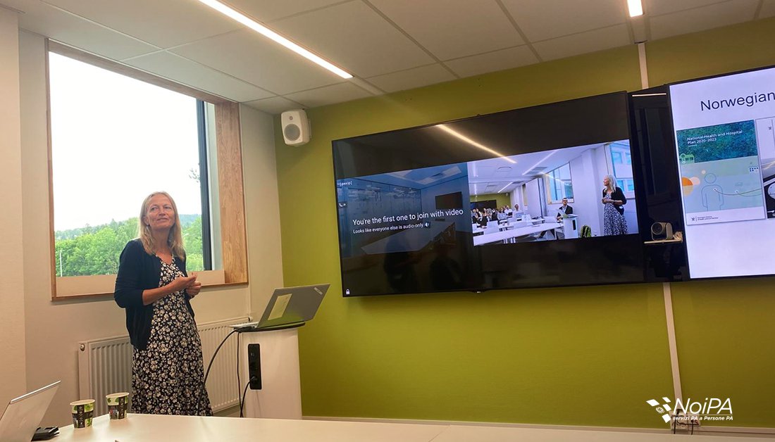 NoiPA (@noipa_social) on Twitter photo #ETAPAS #seminar
✅ Hilde Margrethe Lovett, Direzione norvegese dell'eHealth, presenta le opportunità dell’Intelligenza Artificiale nel settore sanitario: " L'IA è un utile alleato in Norvegia per la medicina, aiuta ad avere cure migliori e esami più precisi".
<a href="/hildelovett/">Hilde Lovett</a> #ETAPAS #seminar
✅ Hilde Margrethe Lovett, Direzione norvegese dell'eHealth, presenta le opportunità dell’Intelligenza Artificiale nel settore sanitario: " L'IA è un utile alleato in Norvegia per la medicina, aiuta ad avere cure migliori e esami più precisi".
<a href="/hildelovett/">Hilde Lovett</a>