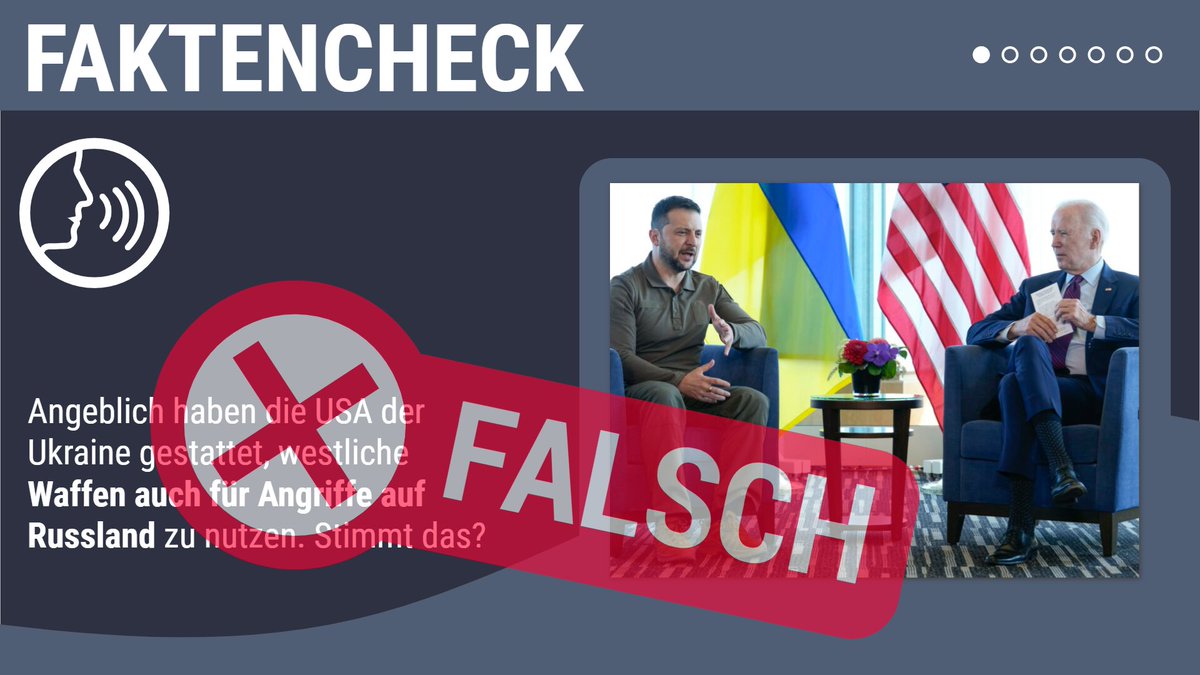 dpa_produkte's tweet photo. ✔ Richtig oder falsch? Mit den animierten @dpa #FactGraphics decken wir Ukraine-Fakes auf und gehen gezielt gegen Desinformation vor.
Jetzt kostenlos downloaden und einbinden: ➡ https://t.co/3iRjyhL8BR
#dpafactchecking https://t.co/6Feu3zMHoM