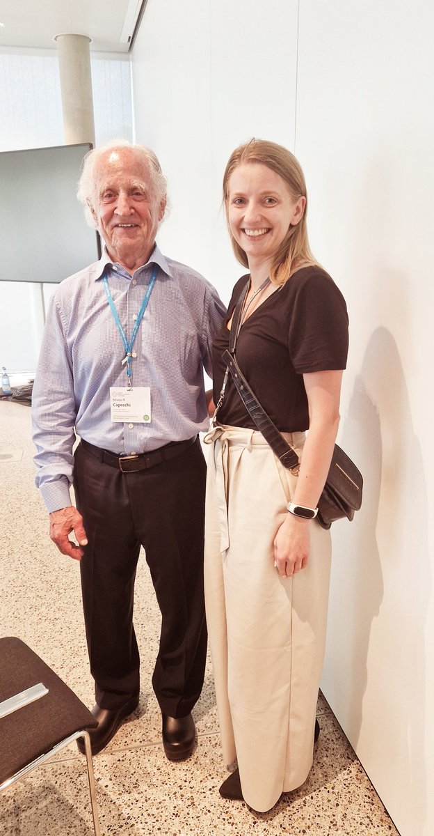 NatOchocka's tweet photo. Still thrilled after yesterday's session at the Lindau Nobel Laureate Meeting.

Wonderful discussion with Mario R. Capecchii on pursuing scientific research. 

"Be your own best critic" - and dare to challenge your ideas. 

@FNP_org_pl
#LINO23
#FNP
#jestemstartowcem https://t.co/xthNuh3WN8