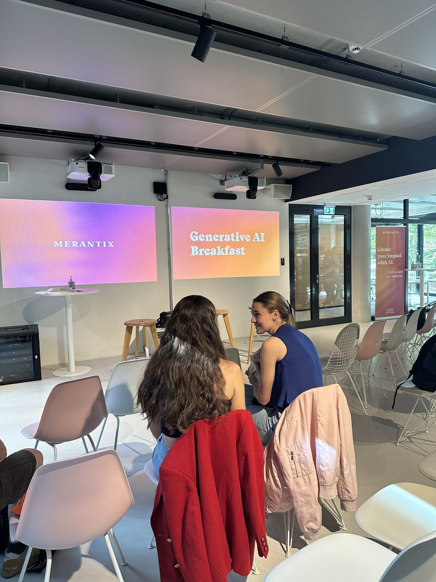 Stephan J Sönksen (@soenxen) on Twitter photo #genAI breakfast meetup #berlin: managing the disruptive potential of Generative AI <a href="/Merantix/">Merantix Group</a> #genAI breakfast meetup #berlin: managing the disruptive potential of Generative AI <a href="/Merantix/">Merantix Group</a>